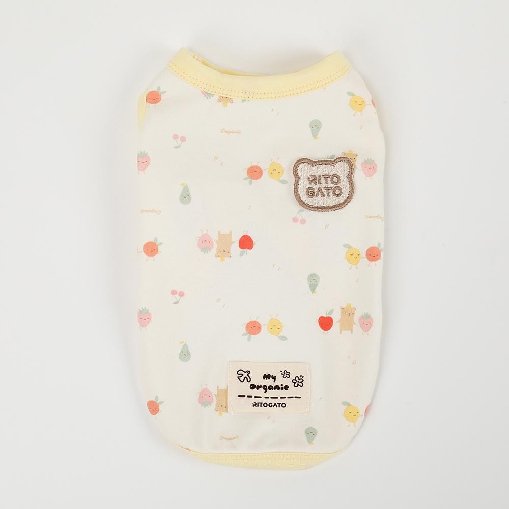 Organic Cotton Dog Tank Top, lightweight Top, Seven Prints - NKpup
