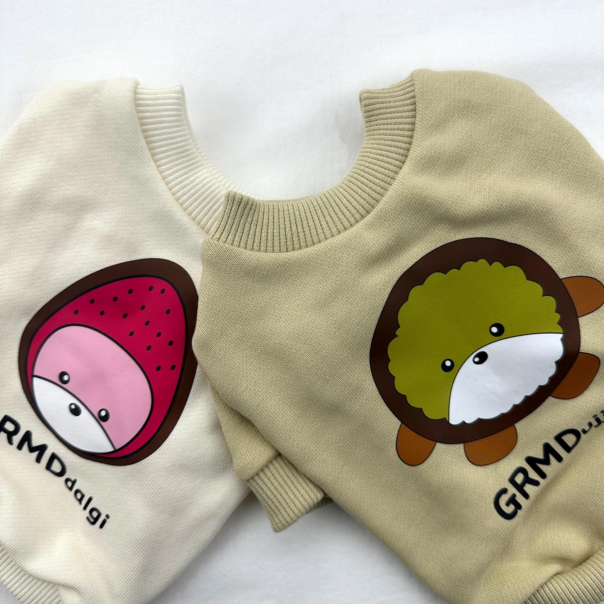 GRMD Character Sweatshirt, S-2XL, Small Dog Clothes, Cozy Fleece Dog Vest, Dog Knit, NKPUP - NKpup