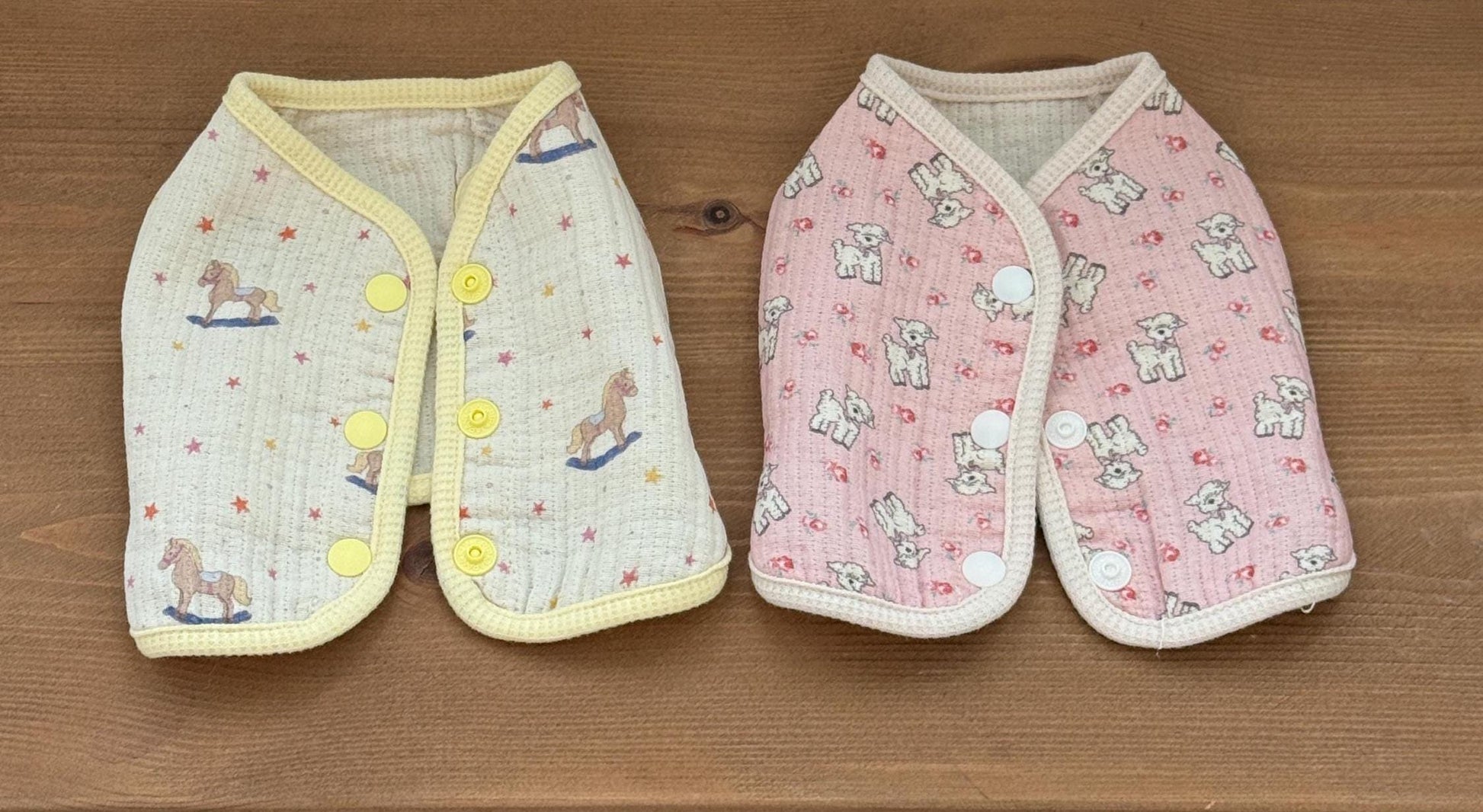 Vintage Print Quilted Vest, S-2XL, Small Dog Clothes, Winter Dog Outfit, Cozy Dog Top, NKPUP - NKpup