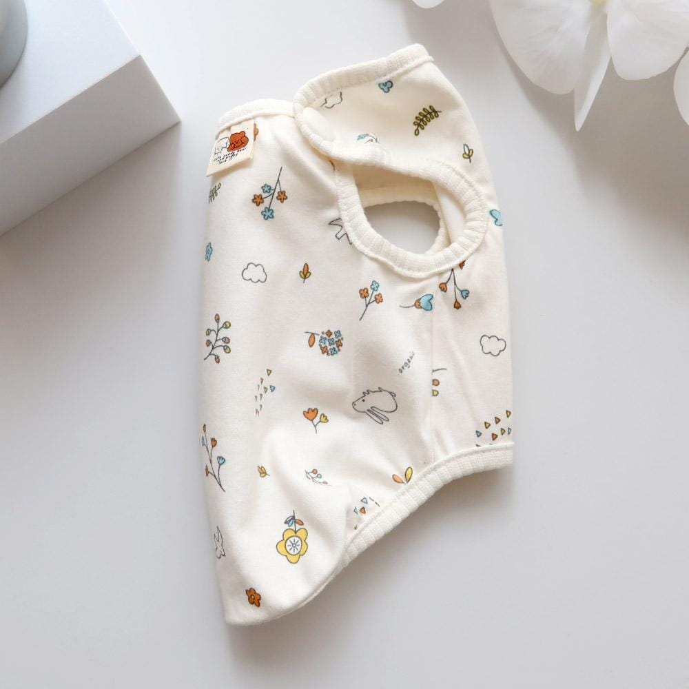 Organic Garden Print Top, S-XL, Pajama Pet, Dog Vest or Jumpsuit, Small Dog Clothes, Dog Outfit, NKPUP - NKpup