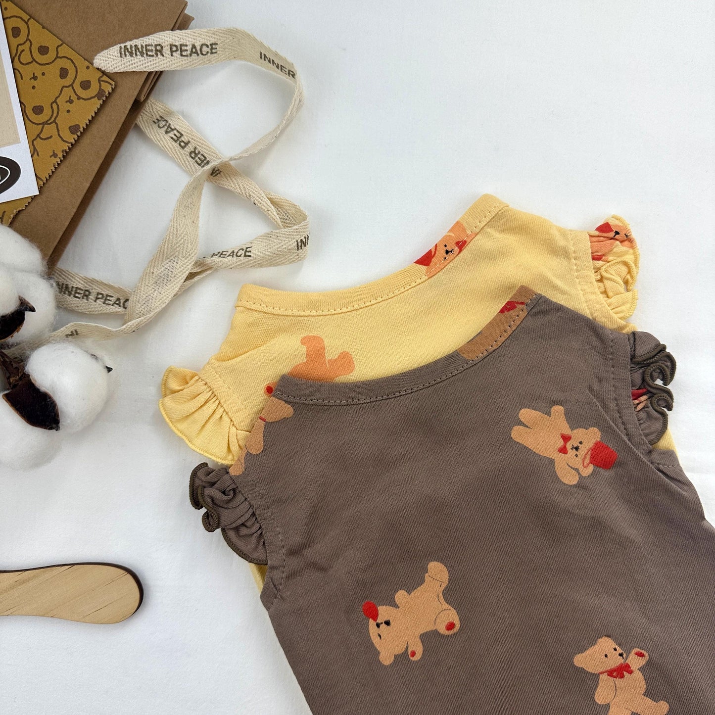Teddy Ruffle Sleeve Top, S-XL, Small Dog Clothes, Pet Sweater, Winter Dog Top, Dog Knit, NKPUP - NKpup