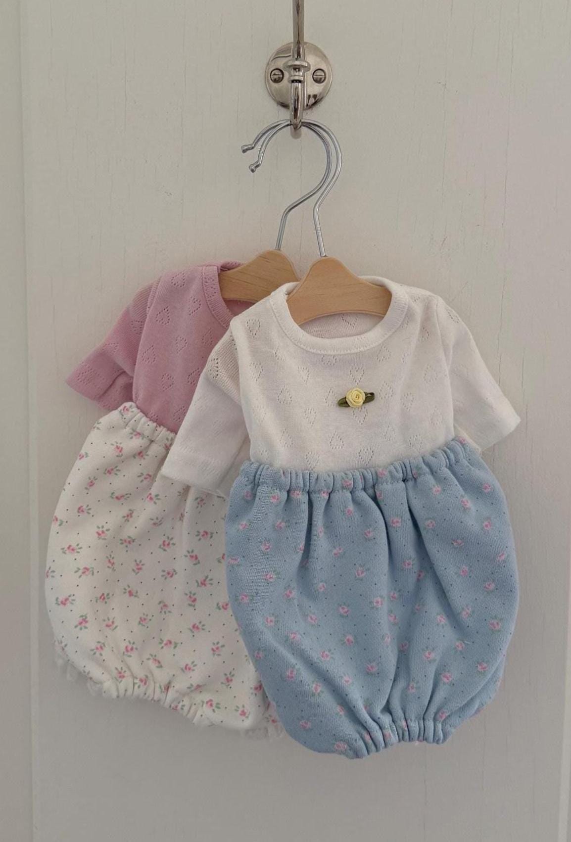 Eyelet Floral Overall, S-2XL, Dog Romper, Dog Jumpsuit, Dog Pants, Small Dog Clothes, Dog Apparel, NKPUP - NKpup