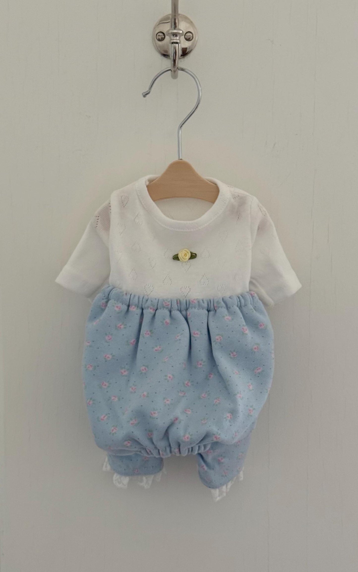 Eyelet Floral Overall, S-2XL, Dog Romper, Dog Jumpsuit, Dog Pants, Small Dog Clothes, Dog Apparel, NKPUP - NKpup
