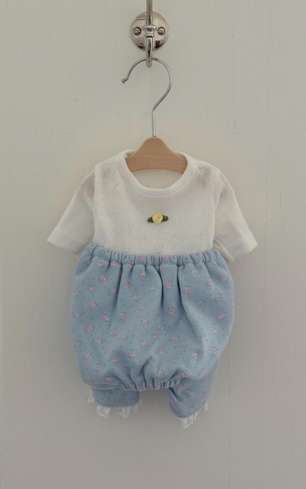 Eyelet Floral Overall, S-2XL, Dog Romper, Dog Jumpsuit, Dog Pants, Small Dog Clothes, Dog Apparel, NKPUP - NKpup