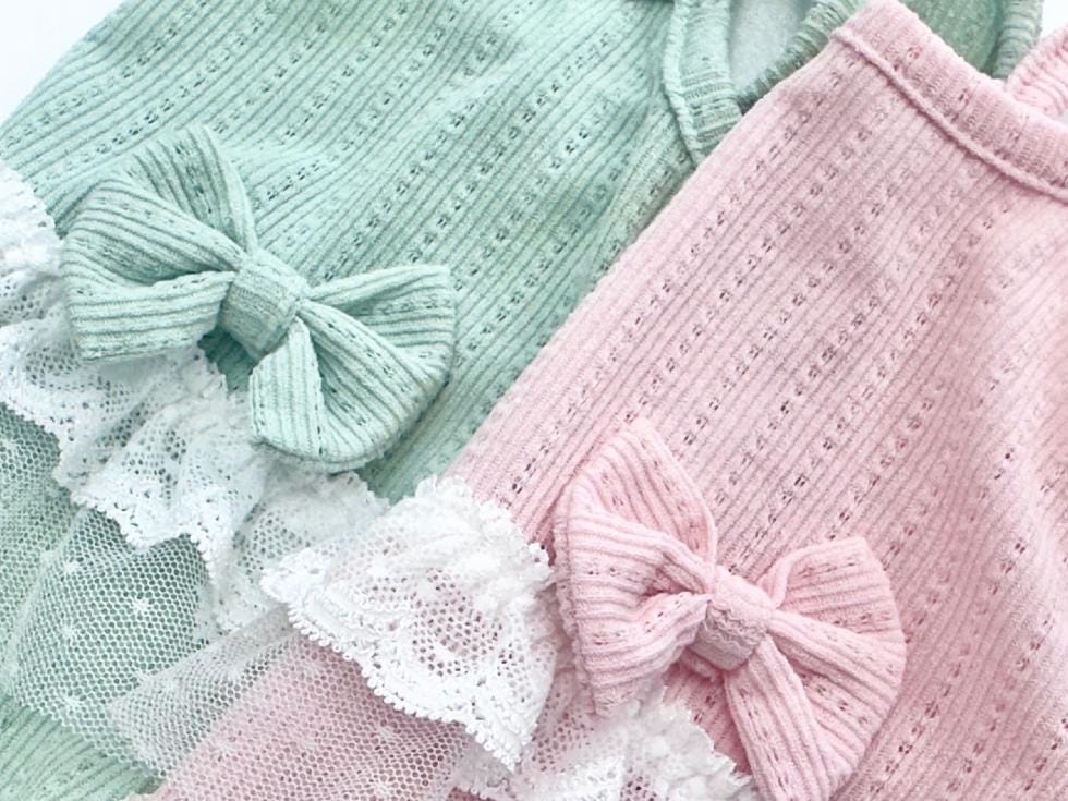 Lace Bow Overall, XS-2XL, Pet Pants, Dog Jumpsuit, Dog Winter Outfit, Dog Fashion - NKpup