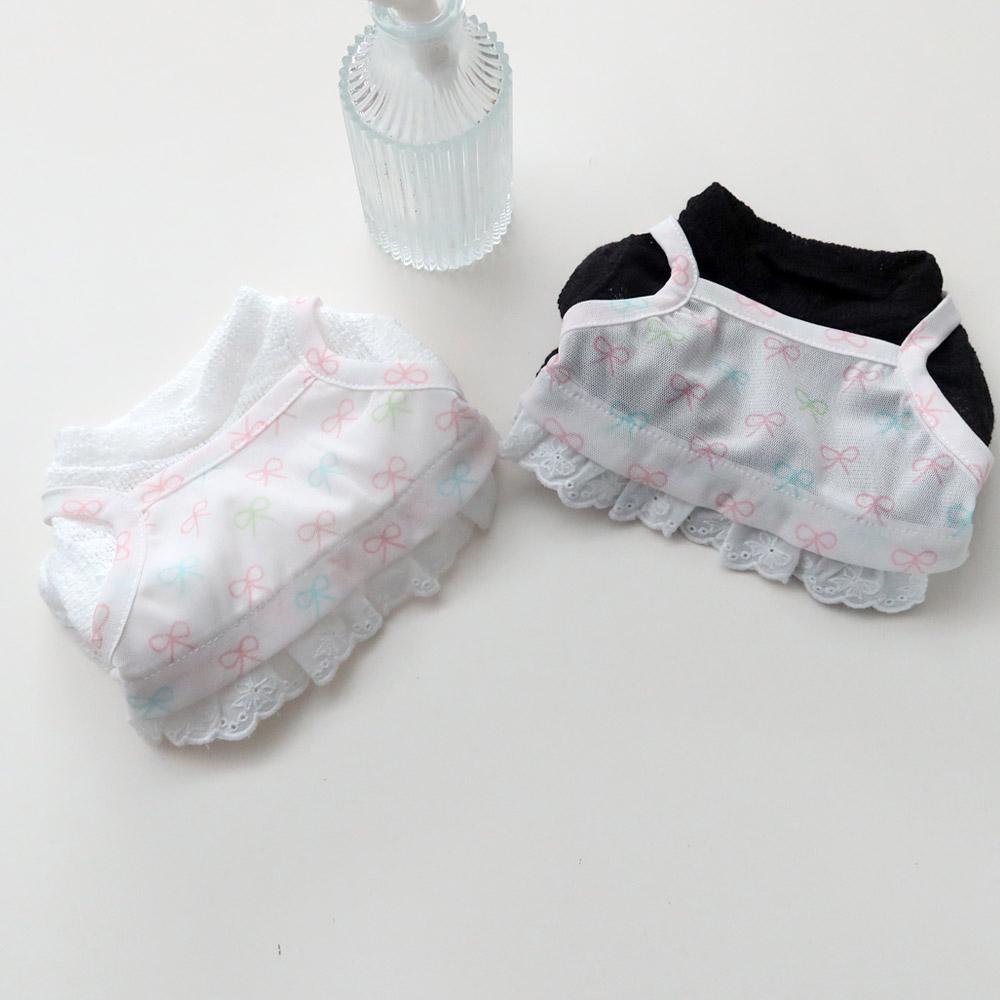 Ribbon Lace Layered Top, S-XL, Small Dog Clothes, Dog Summer Top, Dog Cute Top, Gift for Furry Friends, NKPUP - NKpup