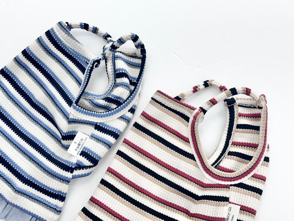 Ribbed Stripe Dress, XS-2XL, Dog dress, Dog Top, Dog Clothing, Small Dog Clothes, NKPUP - NKpup
