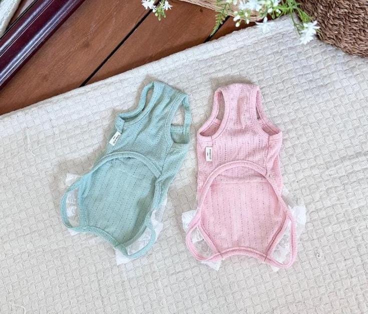 Lace Bow Overall, XS-2XL, Pet Pants, Dog Jumpsuit, Dog Winter Outfit, Dog Fashion - NKpup