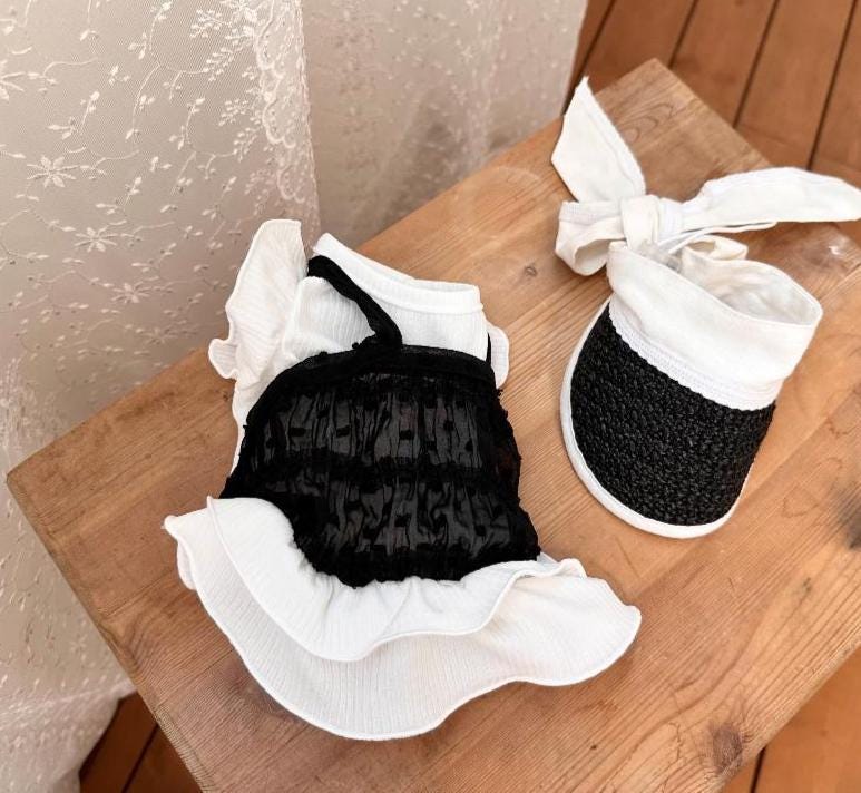 Lace Layered Frill Dress, XS-2XL, Small Dog Clothes, Dog Dress, Dog Wedding, Dog Cute Outfit, Pet Clothing, NKPUP - NKpup