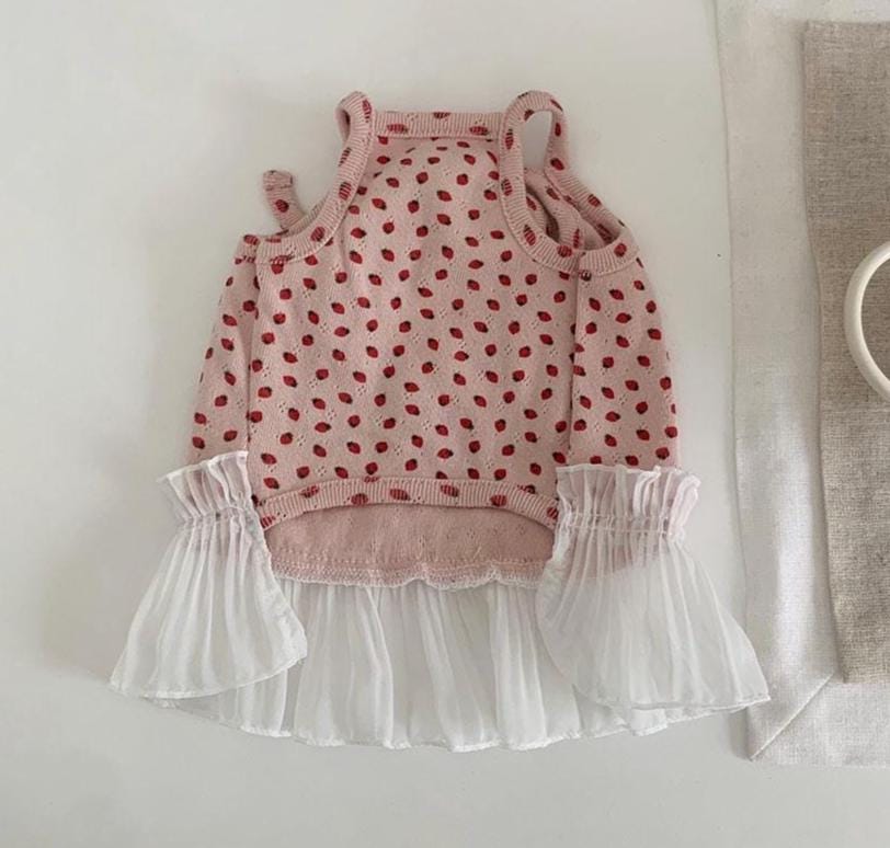 Polka Dot Tulle Dress, S-XL, Cute Dog dress, Dog Top, Dog Clothing, Small Dog Clothes, NKPUP - NKpup