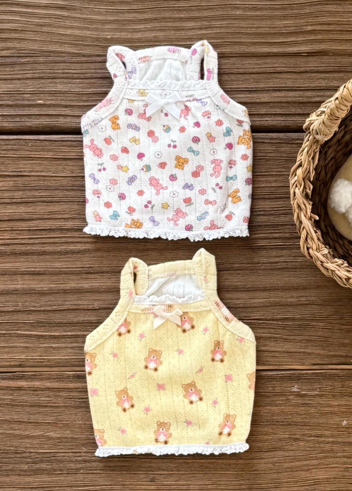 Candy Eyelet Crop Tank, S-2XL, Pet Clothing, Dog-Tee, Dog check-shirt, Dog Top, Dog Clothing, Dog Fashion, Dog Long sleeves - NKpup