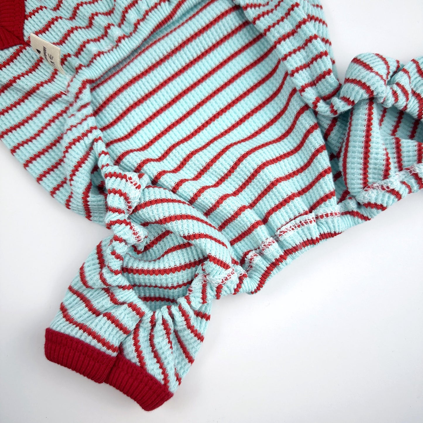 Frog Stripe Stretch Overall, S-XL, Pet Pants, Dog Jumpsuit, Dog Winter Outfit, Dog Fashion - NKpup