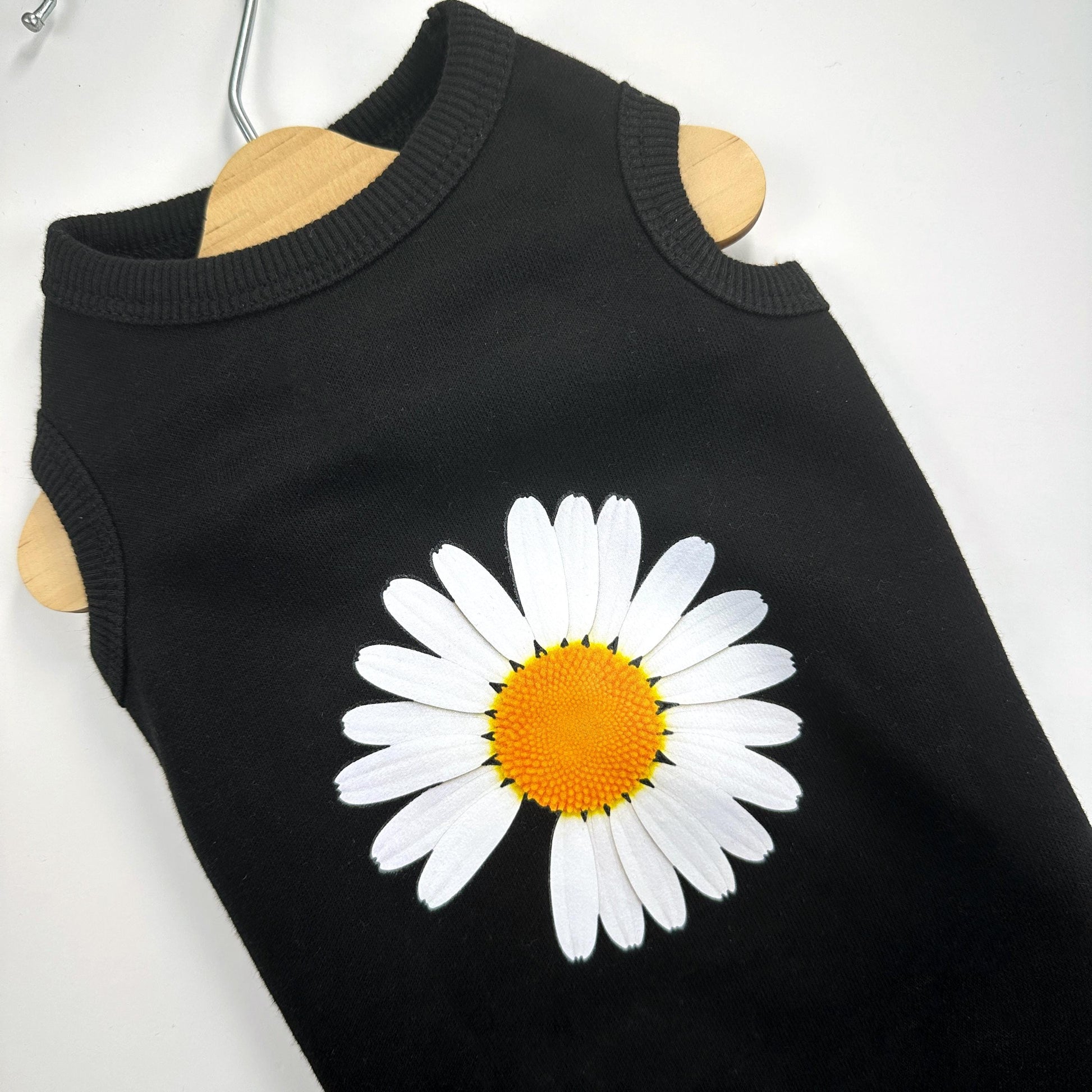 Daisy Patch Tank Top, S-2XL, Dog-Tee, Dog T-shirt, Dog Top, Dog Clothing, Gift for Dogs, Undershirt for Dogs - NKpup