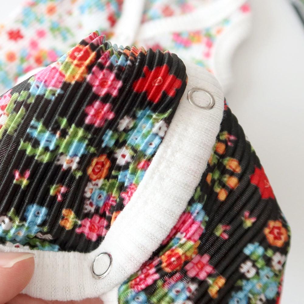 Ribbed Floral Cozy Vest, S-2XL, Pet Clothing, Dog-Vest, Dog Jacket, Dog Fashion, Dog Apparel, Pet Clothing - NKpup