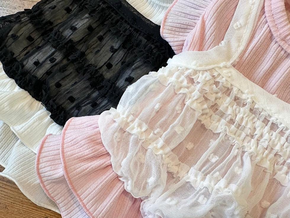 Lace Layered Frill Dress, XS-2XL, Small Dog Clothes, Dog Dress, Dog Wedding, Dog Cute Outfit, Pet Clothing, NKPUP - NKpup