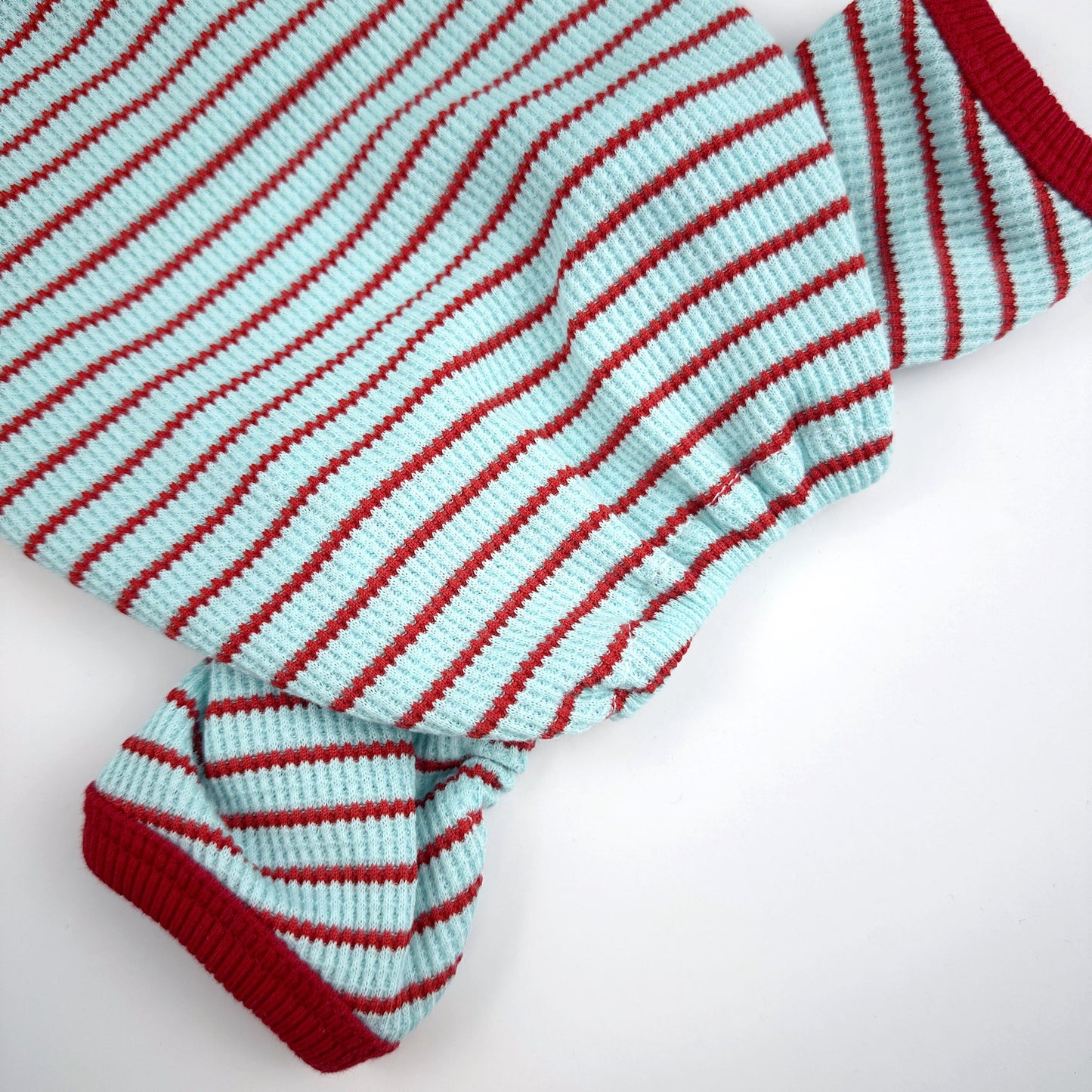 Frog Stripe Stretch Overall, S-XL, Pet Pants, Dog Jumpsuit, Dog Winter Outfit, Dog Fashion - NKpup