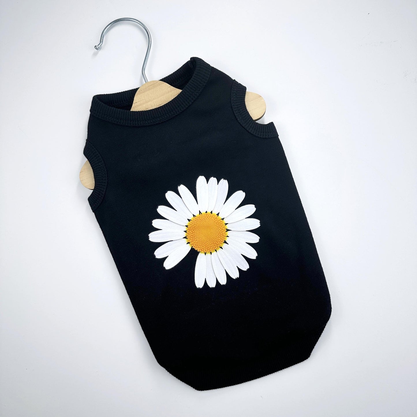 Daisy Patch Tank Top, S-2XL, Dog-Tee, Dog T-shirt, Dog Top, Dog Clothing, Gift for Dogs, Undershirt for Dogs - NKpup