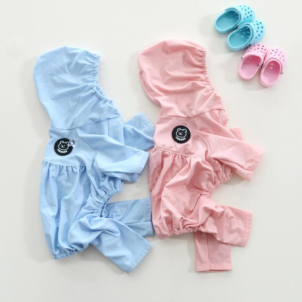 Cooling Hooded Overall, S-2XL, Small Dog Clothes, Dog Summer Outfit, Dog Romper, Gift for Dogs, NKPUP - NKpup