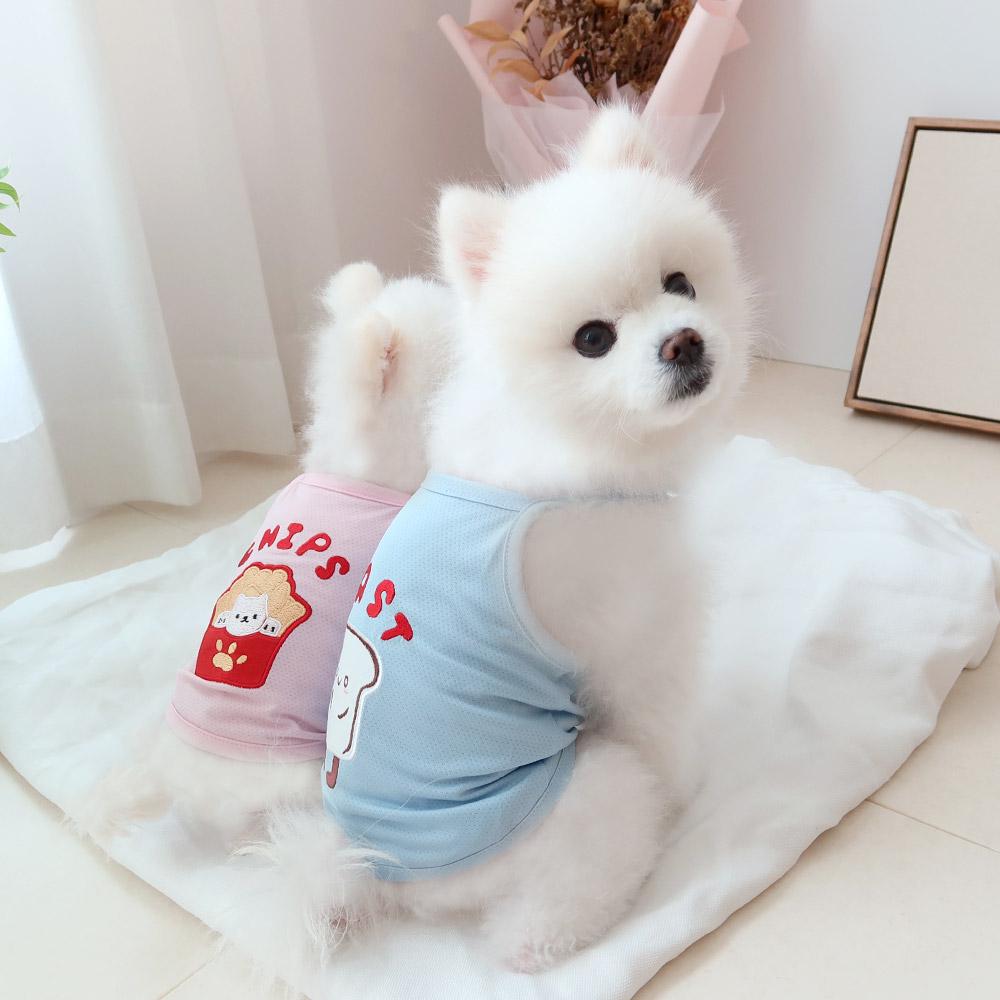 Snack Buddy Cooling Top, S-2XL, Small Dog-Tee, Dog T-shirt, Dog Top, Dog Clothing, Dog Fashion, Dog Apparel, Undershirt for Dogs - NKpup