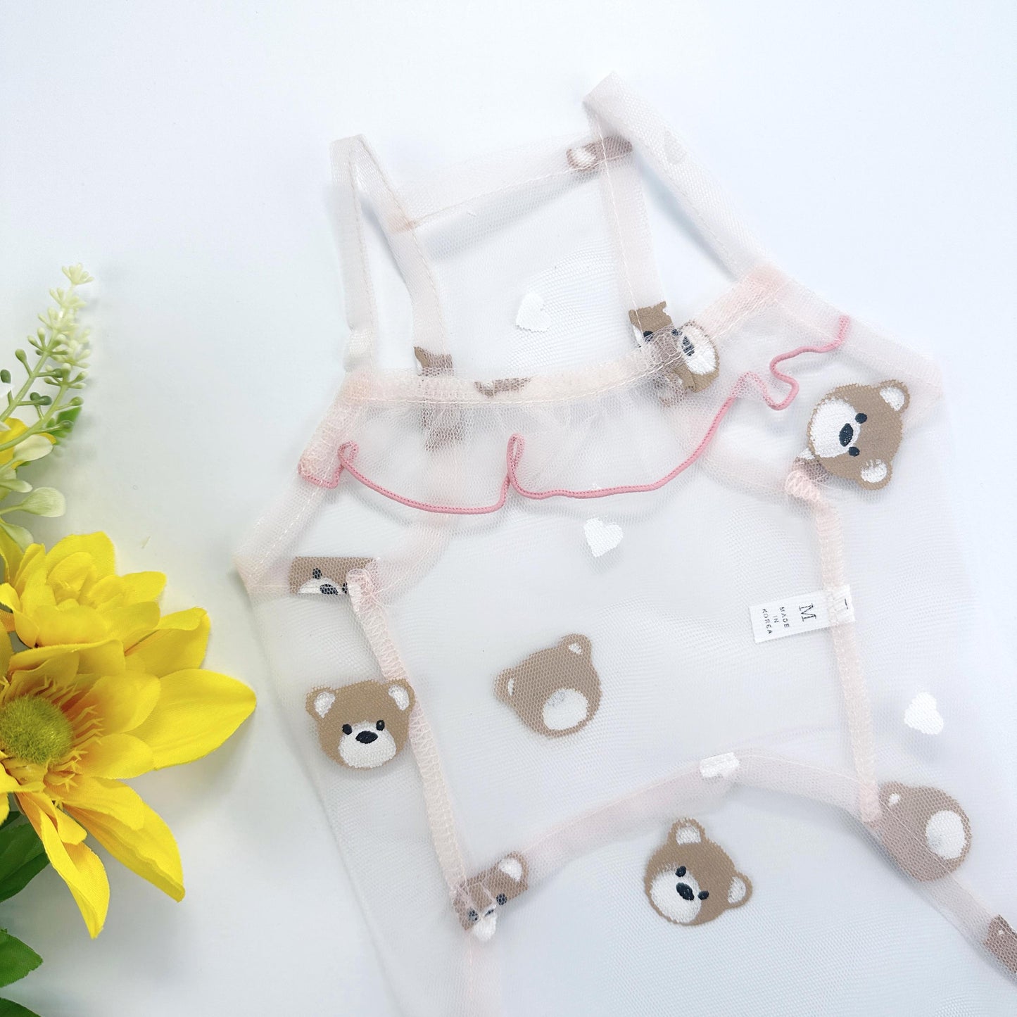 Sheer Mesh Top, S-3XL, Dog-Tee, Dog Clothes, Dog Top, Dog Clothing, Dog Summer Top - NKpup