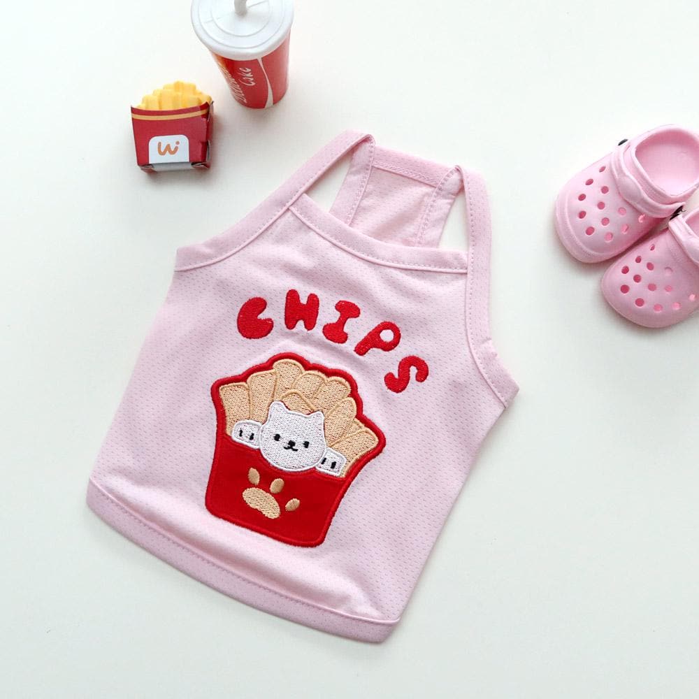 Snack Buddy Cooling Top, S-2XL, Small Dog-Tee, Dog T-shirt, Dog Top, Dog Clothing, Dog Fashion, Dog Apparel, Undershirt for Dogs - NKpup