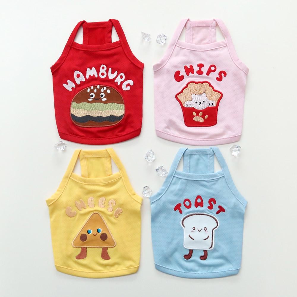 Snack Buddy Cooling Top, S-2XL, Small Dog-Tee, Dog T-shirt, Dog Top, Dog Clothing, Dog Fashion, Dog Apparel, Undershirt for Dogs - NKpup