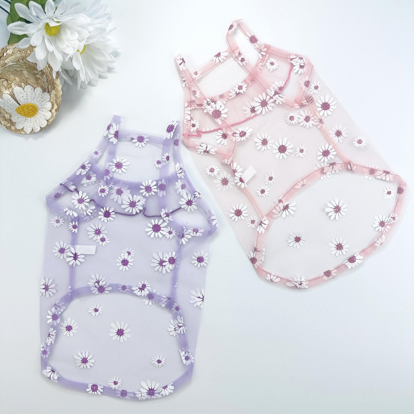 Sheer Mesh Top, S-3XL, Dog-Tee, Dog Clothes, Dog Top, Dog Clothing, Dog Summer Top - NKpup