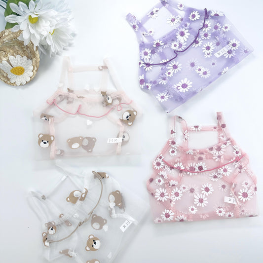 Sheer Mesh Top, S-3XL, Dog-Tee, Dog Clothes, Dog Top, Dog Clothing, Dog Summer Top - NKpup