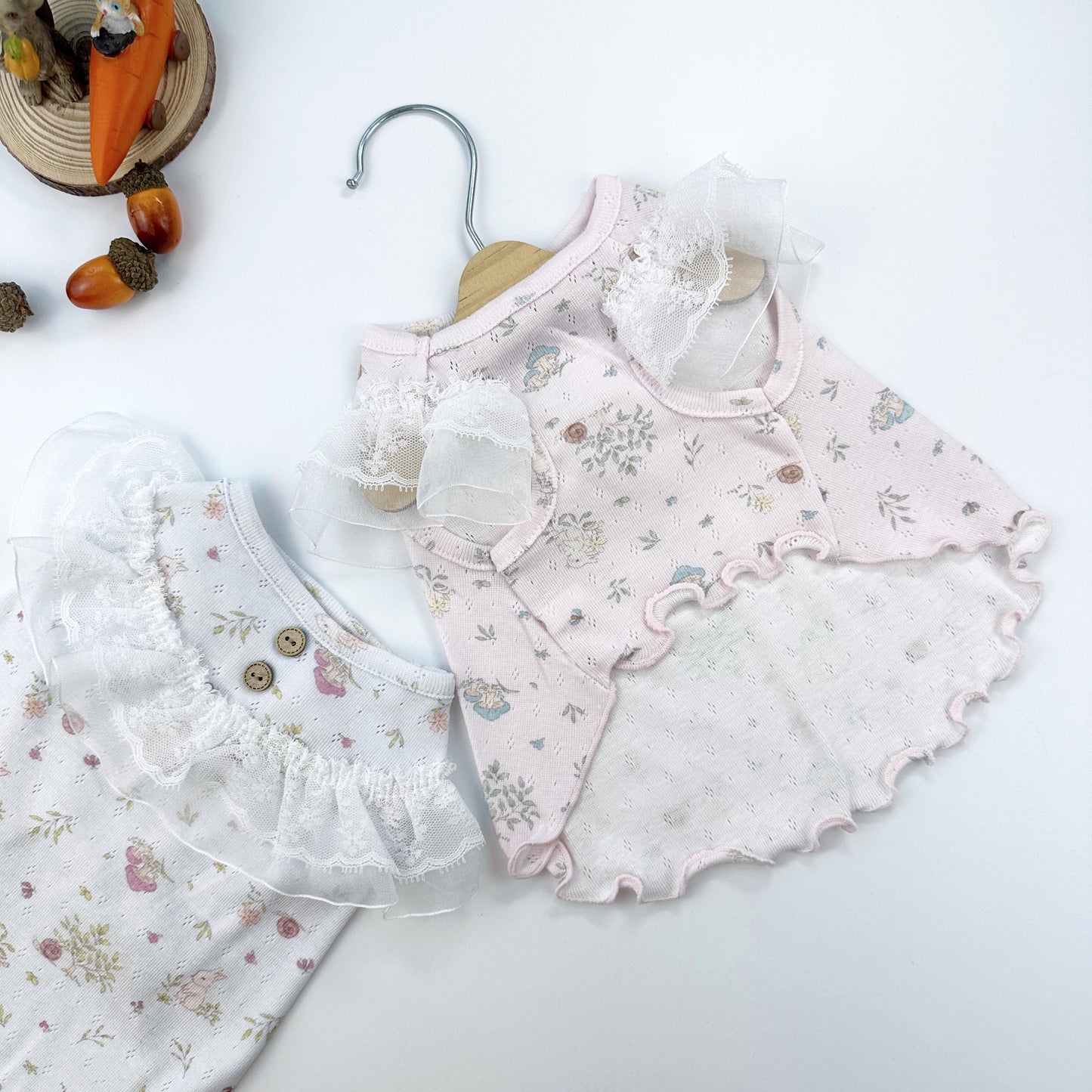 Vintage Lace Floral Tee, S-XL, Cute Dog dress, Dog Top, Dog Clothing, Small Dog Clothes, NKPUP - NKpup