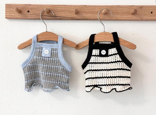 Waffle Knit Crop Top, XS-2XL, Pet Clothing, Dog-Tee, Dog check-shirt, Dog Top, Dog Clothing, Dog Fashion, Dog Long sleeves - NKpup