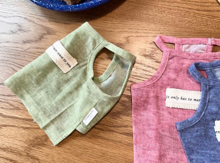 Pigment Mesh CropTop, Pet Clothing, Dog-Tee, Dog Top, Dog Clothing, Dog Fashion, Dog Long sleeves - NKpup