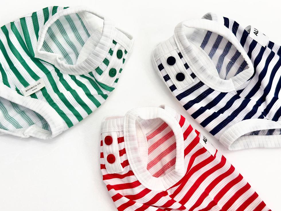 Classic Stripe Top, XS-2XL, Small Dog Clothes, Dog Essential Tee, Dog T-shirts, Dog Top, NKPUP - NKpup