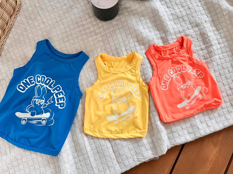 Luminous Cooling Sleeveless, S-2XL, Luminous Shirt, Dog-Tee, Dog T-shirt, Dog Top, Dog Clothing, Dog Fashion, Dog Apparel - NKpup