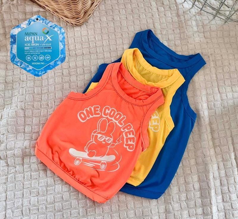 Luminous Cooling Sleeveless, S-2XL, Luminous Shirt, Dog-Tee, Dog T-shirt, Dog Top, Dog Clothing, Dog Fashion, Dog Apparel - NKpup