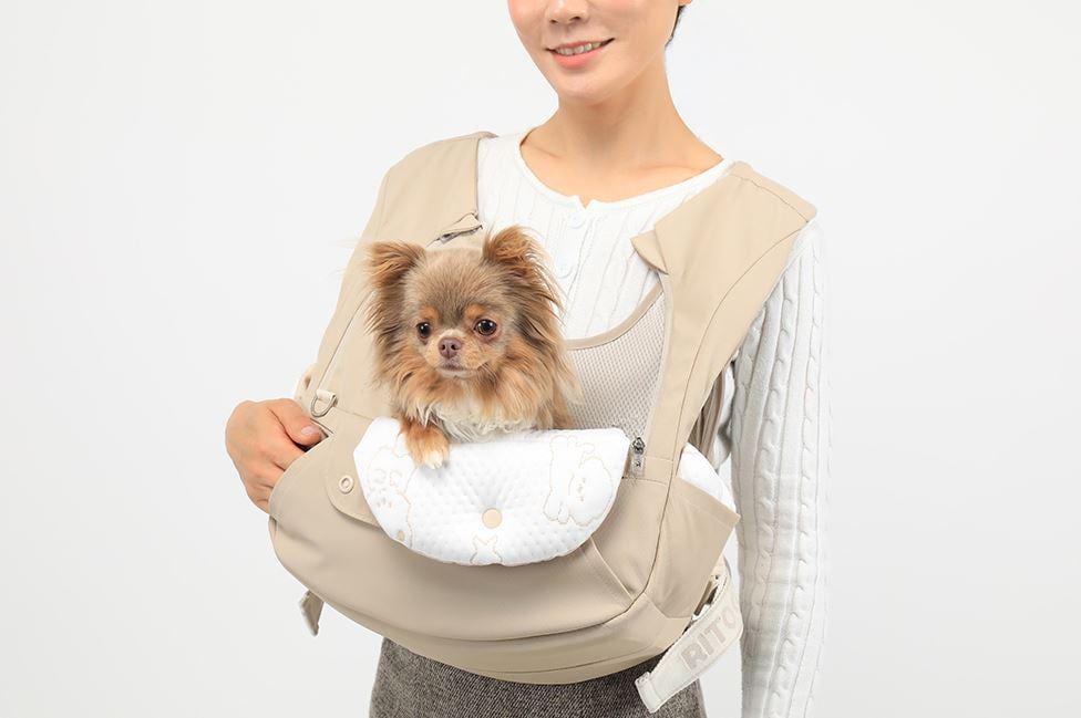 Pet Front Carrier, Ver7, Up to 18lbs, Adjustable Hands Free Front Facing Dog Pouch, Side Window, Safety Hook, Pocket, Pet Out Door - NKpup