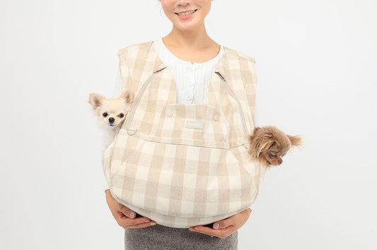 Pet Front Carrier, Ver7, Up to 18lbs, Adjustable Hands Free Front Facing Dog Pouch, Side Window, Safety Hook, Pocket, Pet Out Door - NKpup