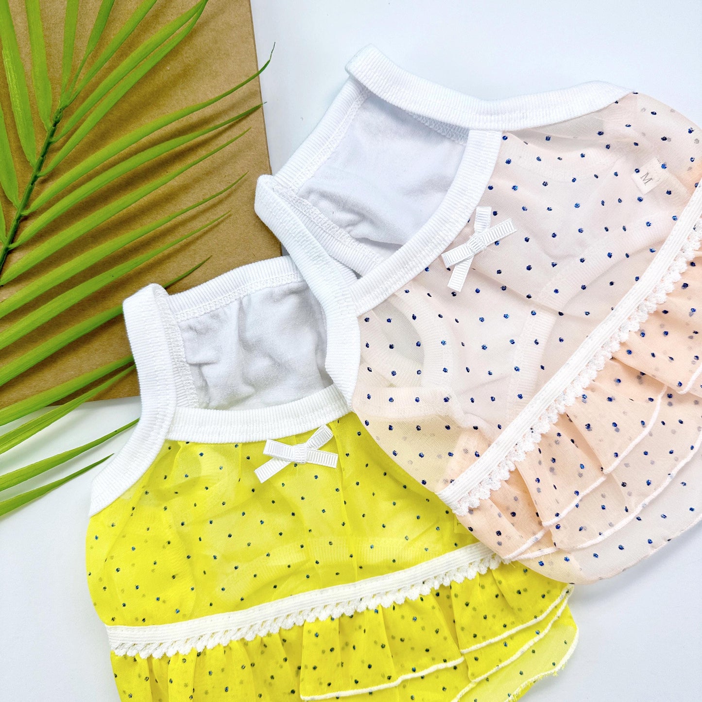 Sweet Dot Crop Top, S-XL, Small Dog Clothes, Dog Floral Dress, Dog T-shirt, Dog Top, NKPUP - NKpup