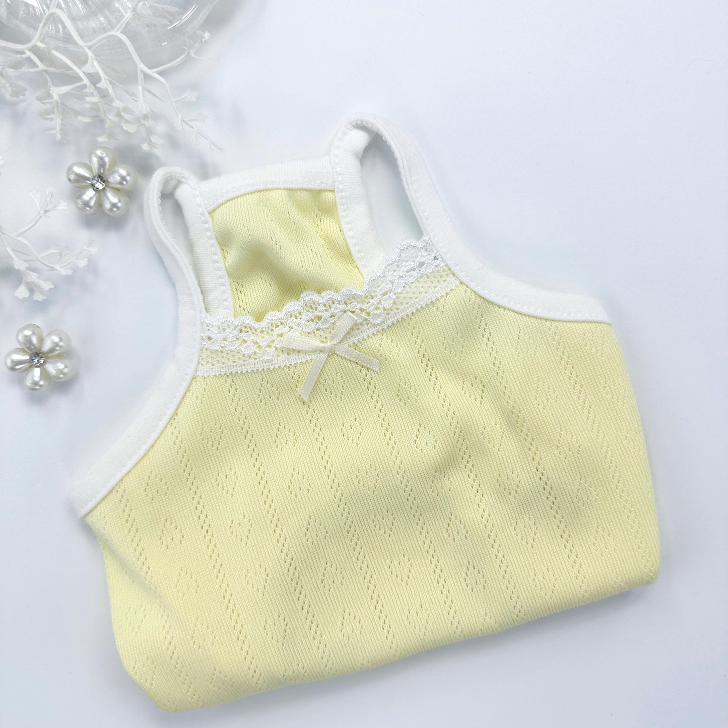 Candy Eyelet Lace Top, S-2XL, Pet Clothing, Dog-Tee, Dog check-shirt, Dog Top, NKpup, Dog Sleeveless - NKpup
