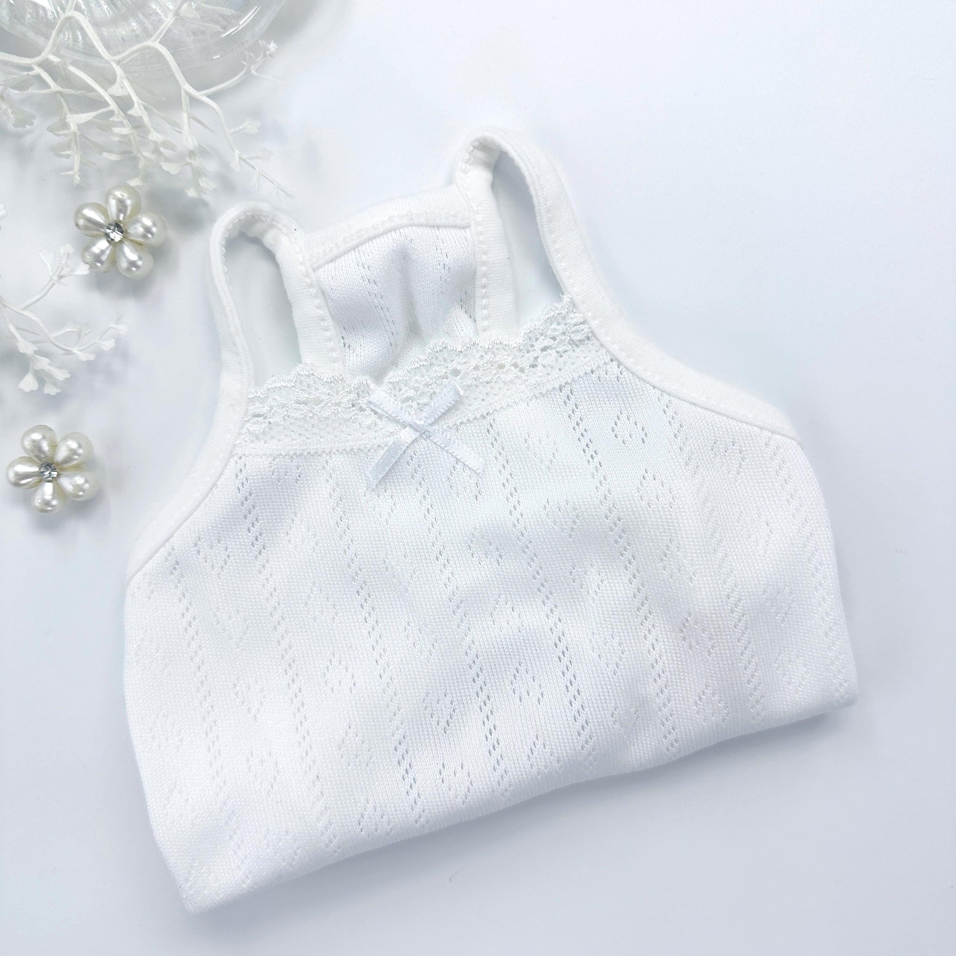 Candy Eyelet Lace Top, S-2XL, Pet Clothing, Dog-Tee, Dog check-shirt, Dog Top, NKpup, Dog Sleeveless - NKpup