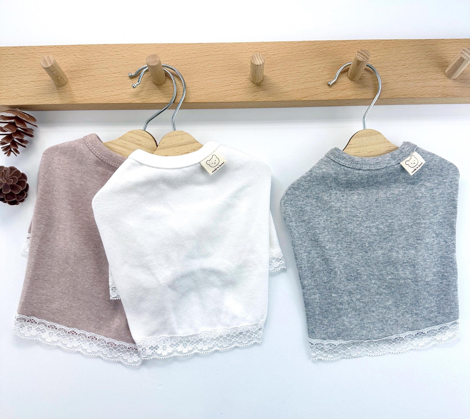 Lace Trim T-Shirt, S-2XL, Small Dog Clothes, Dog Summer Top, Dog Cute Top, Gift for Furry Friends, NKPUP - NKpup