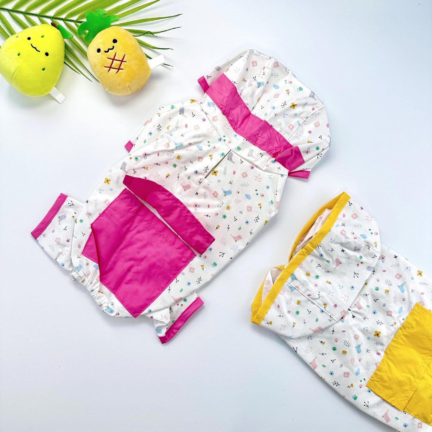 Sweet Garden Dog Raincoat, S-2XL, Waterproof, Poncho for Dog, Outdoor Raincoat for Dog, Dog Jacket - NKpup