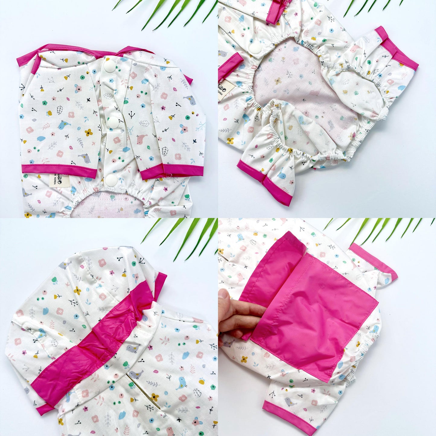 Sweet Garden Dog Raincoat, S-2XL, Waterproof, Poncho for Dog, Outdoor Raincoat for Dog, Dog Jacket - NKpup