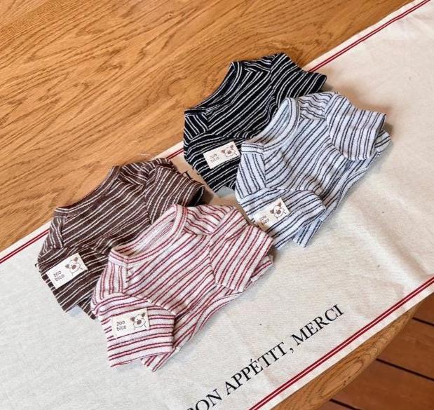 Everyday Stripe Tee, XS-2XL, Dog-Tee, Dog T-shirt, Dog Top, Dog Clothing, Dog Fashion, Dog Apparel, Undershirt for Dogs - NKpup