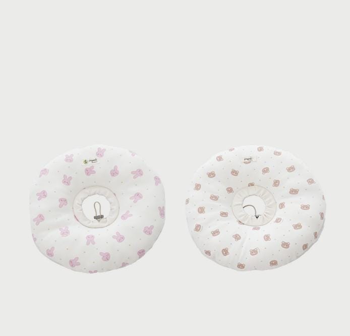 GOTS Organic Cotton Dog Cone Collar, Waterproof, 2 Designs - NKpup