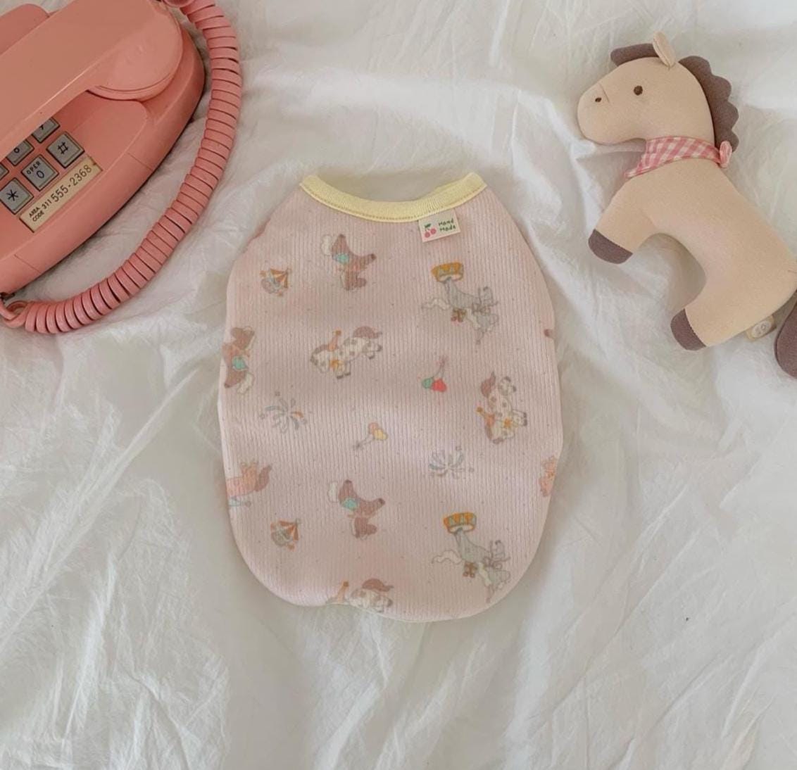 Pony Dog Vest, Brushed Fleece, Full Open Design - NKpup