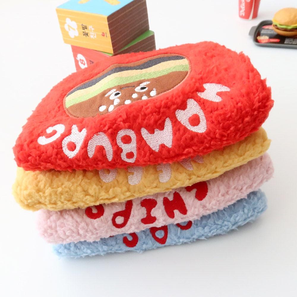Food Boa Fleece Dog Vest, Embroidered Characters - NKpup