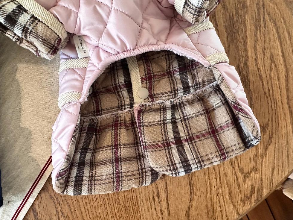 Quilted Padded Dog Dress, Water-Repellent Fabric - NKpup