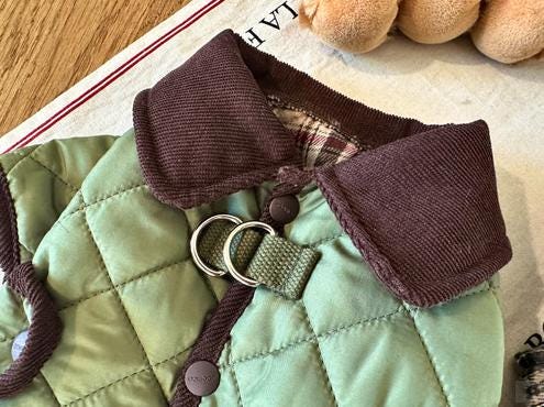 Quilted Padded Dog Overall, Water-Repellent Fabric - NKpup