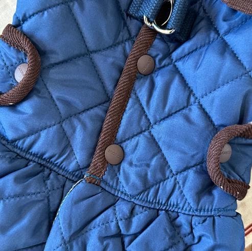 Quilted Padded Dog Dress, Water-Repellent Fabric - NKpup