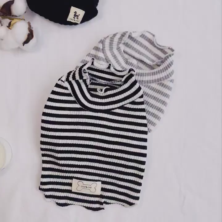 Stripe Ribbed Top